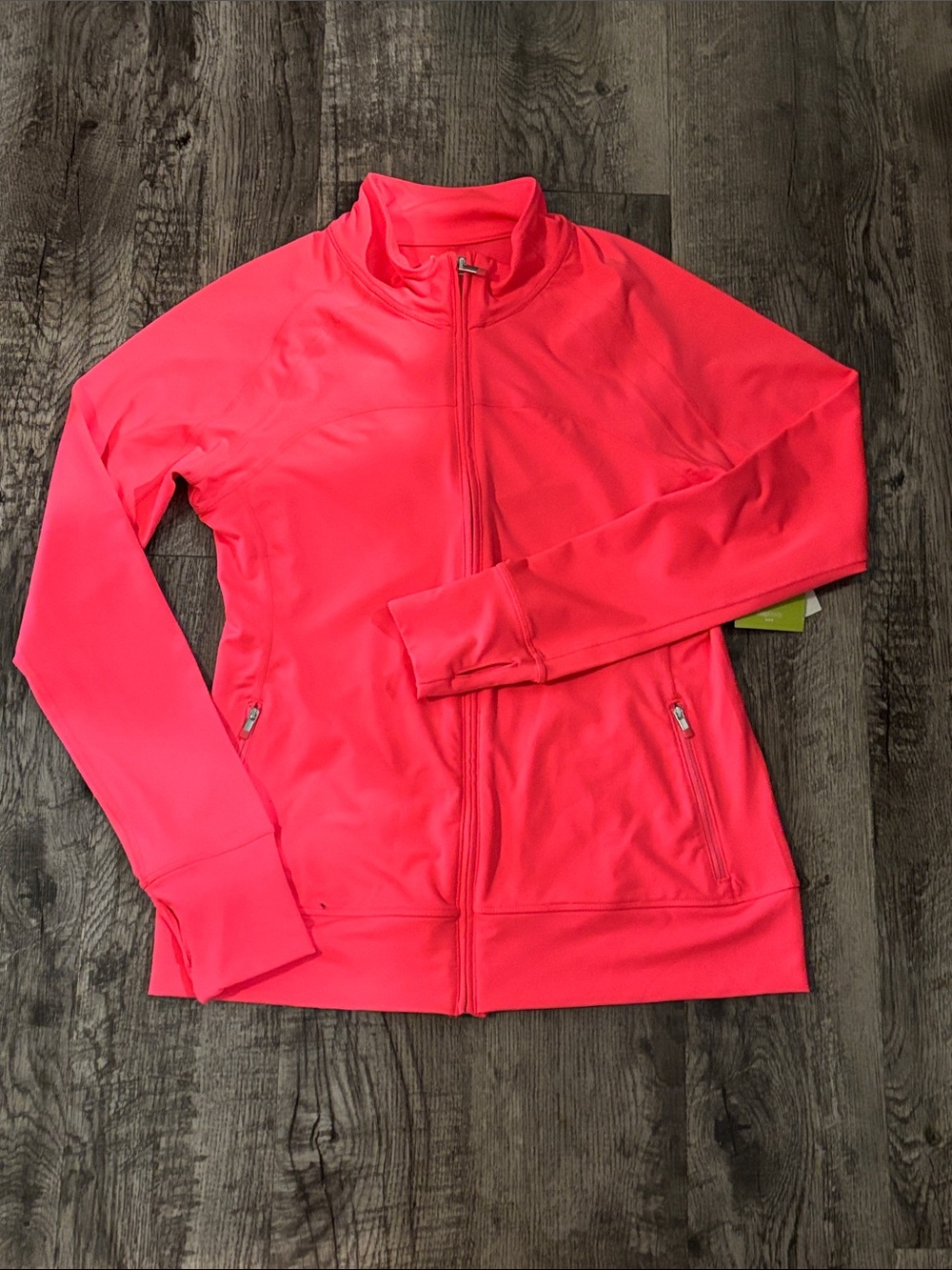 GapBody Full Zip Jacket - Neon Pink - Size Medium